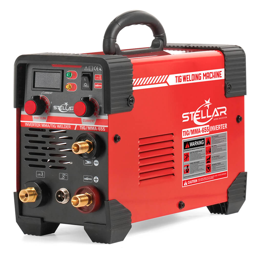 เครื่องเชื่อมอาร์กอน STELLAR รุ่น TIG/MMA-655